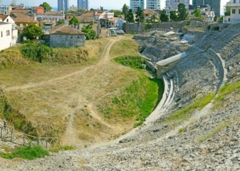 Anfiteatro romano di Durazzo Telegraph Albania