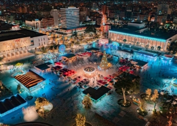Piazza Scanderbeg, Tirana, Albania