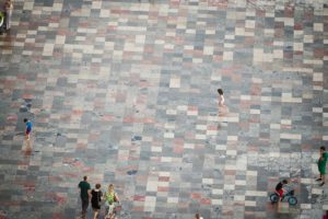 Piazza Scanderbeg Tirana Albania 1