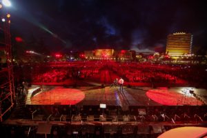 Piazza Scanderbeg Tirana Albania 6