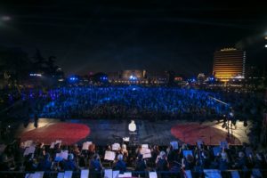 Piazza Scanderbeg Tirana Albania 7