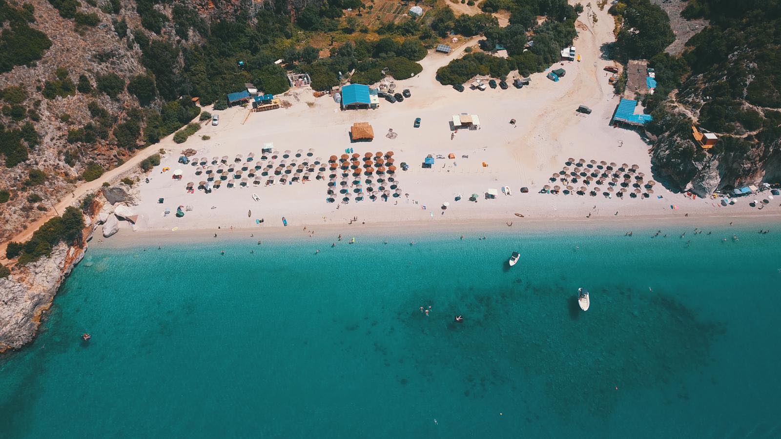 Gjipe, riviera albanese