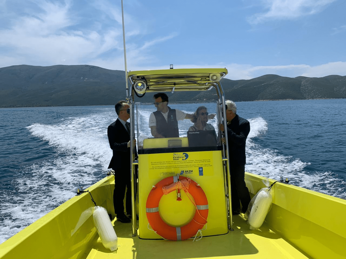 Imbarcazione Parco Marino Albania 1