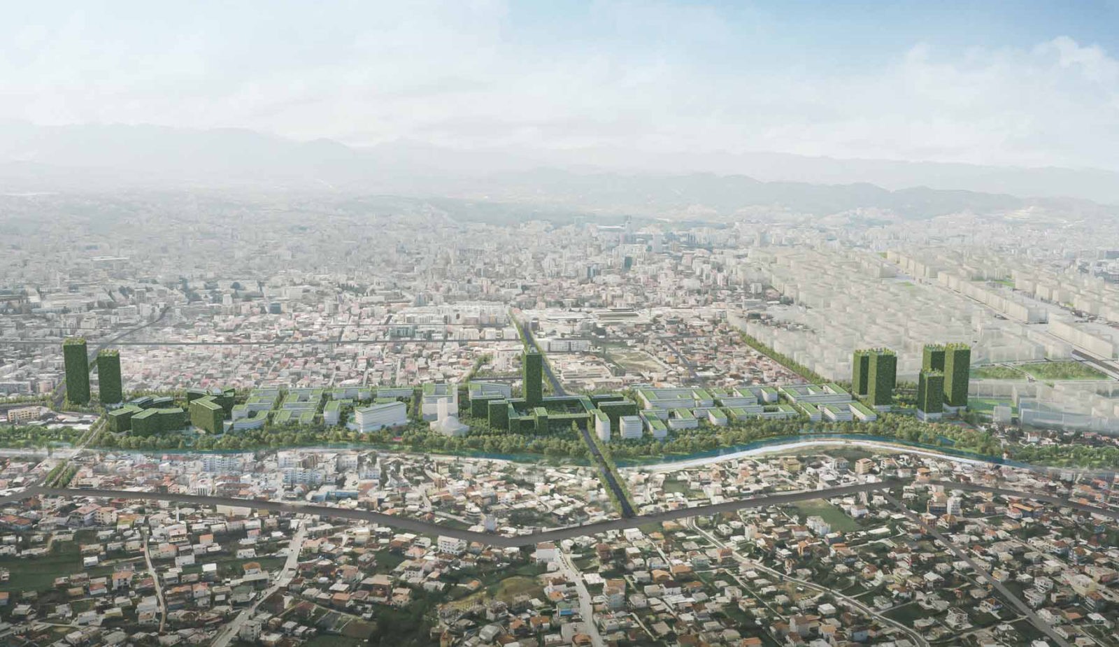 Tirana Riverside: il nuovo progetto di Stefano Boeri