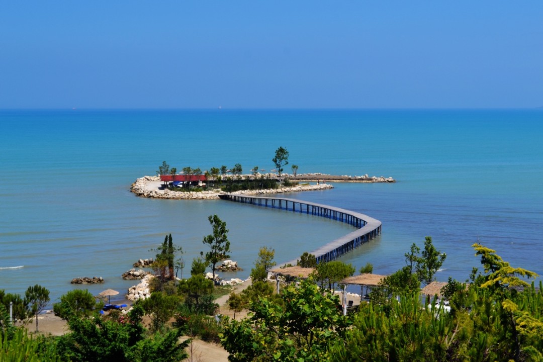 Spiaggia di Karpen, _Kavajë, Albania Spiaggia di Karpen, _Kavajë, Albania