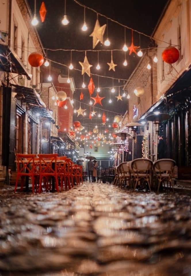 Per le strade di Korça, Albania